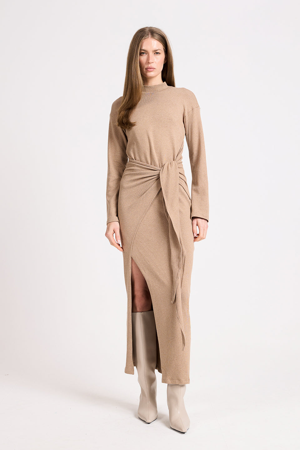 Sukienka Miss Bonham Beige