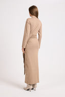 Miss Bonham Beige Dress