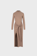 Miss Bonham Beige Dress