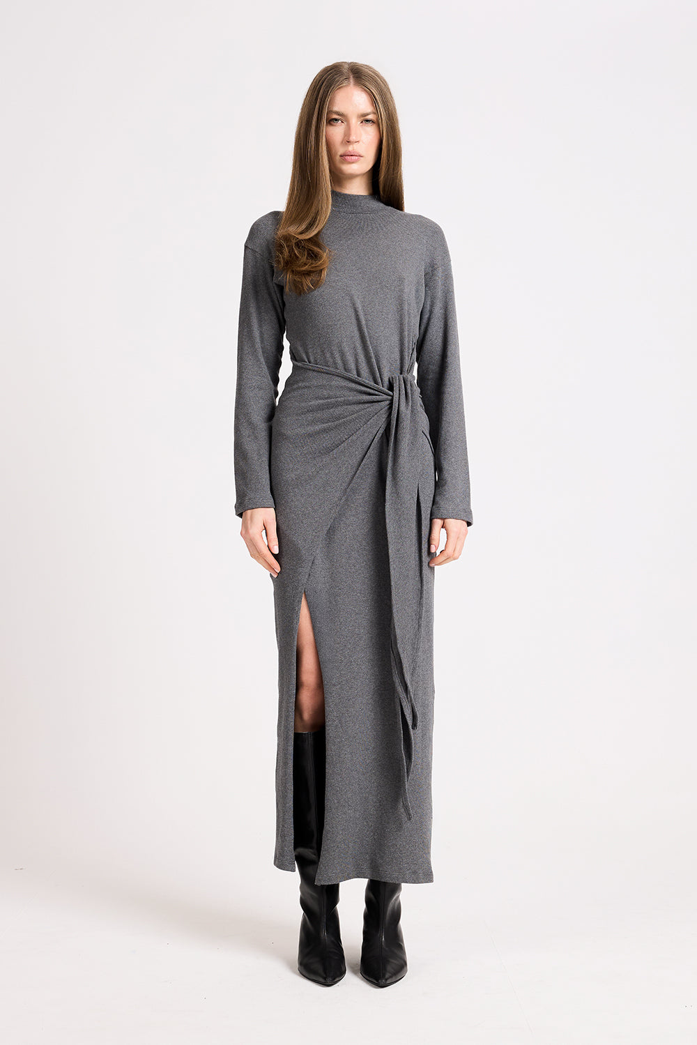 Sukienka Miss Bonham Melange Grey