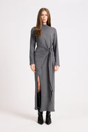Miss Bonham Melange Grey Dress