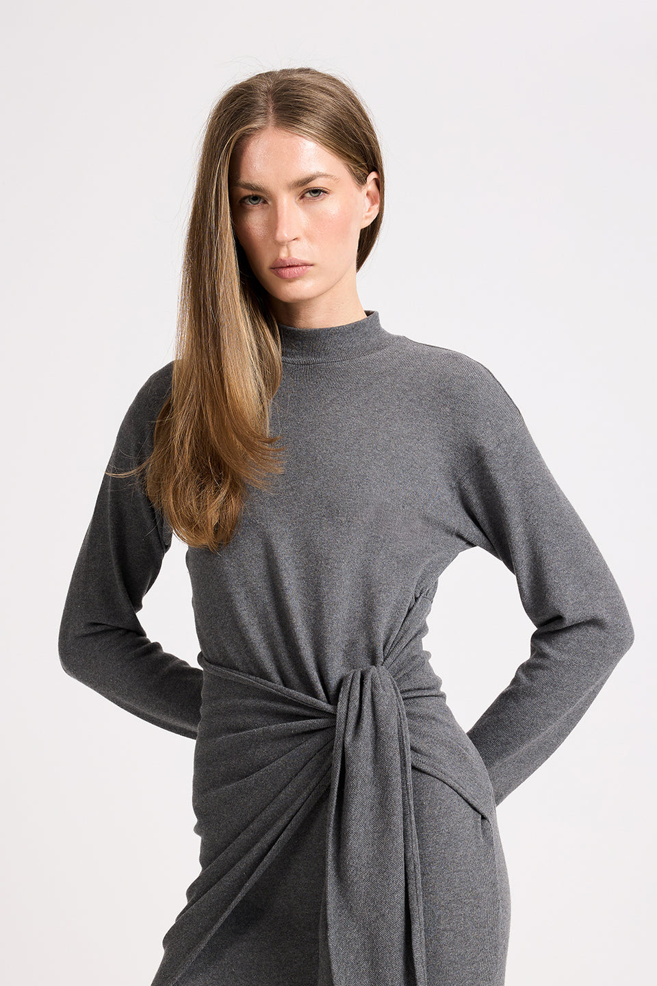 Sukienka Miss Bonham Melange Grey