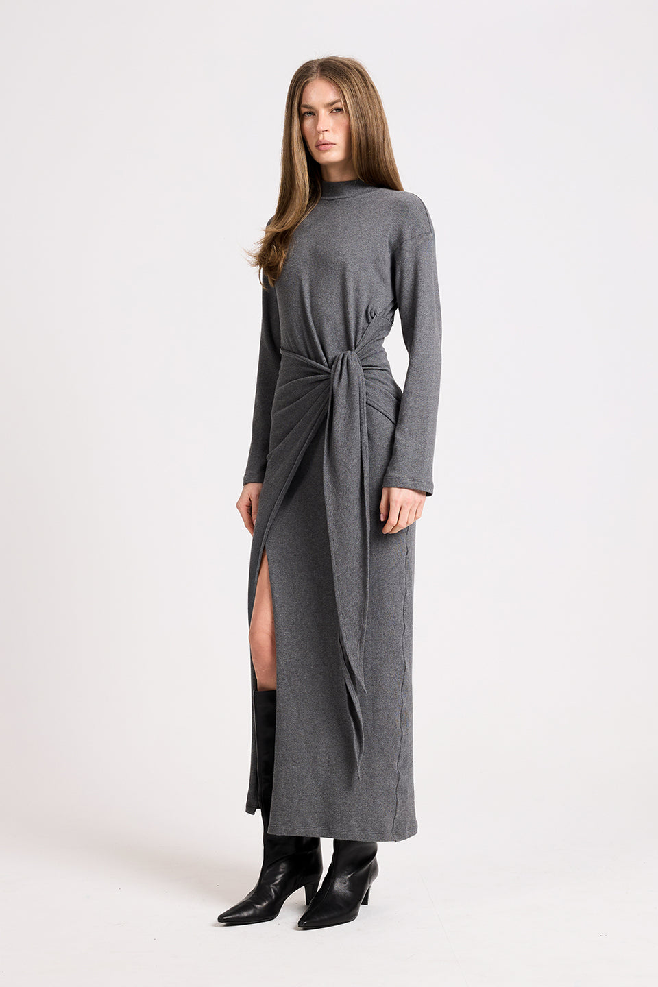 Sukienka Miss Bonham Melange Grey