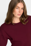 Miss Capri Burgundy Dress