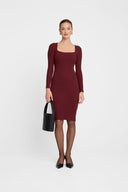 Sukienka Miss Caro Burgundy