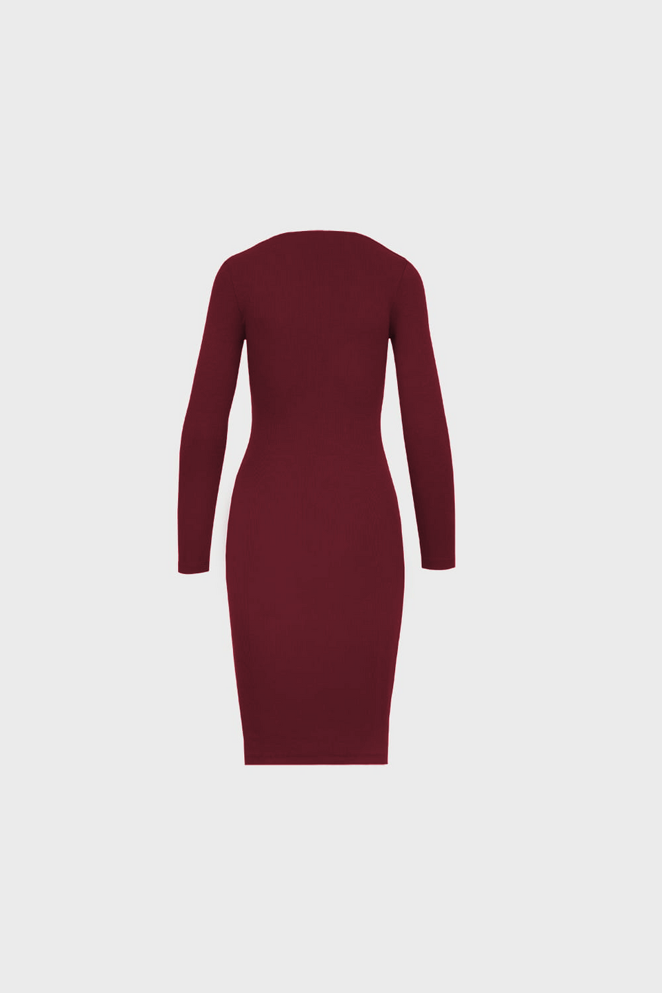 Miss Caro Burgundy Dress