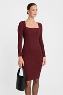 Sukienka Miss Caro Burgundy