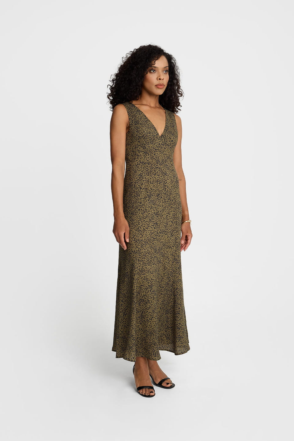 Miss Curious Olive Dress
