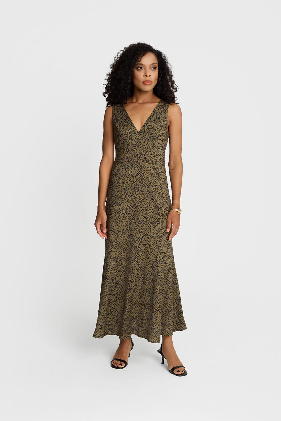Miss Curious Olive Dress