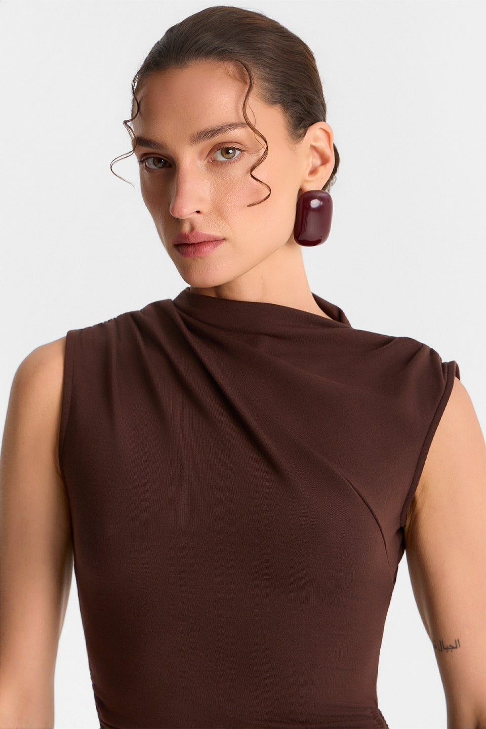 Miss Danielle Chocolate Dress