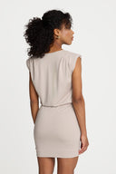 Sukienka Miss Day&Night Taupe