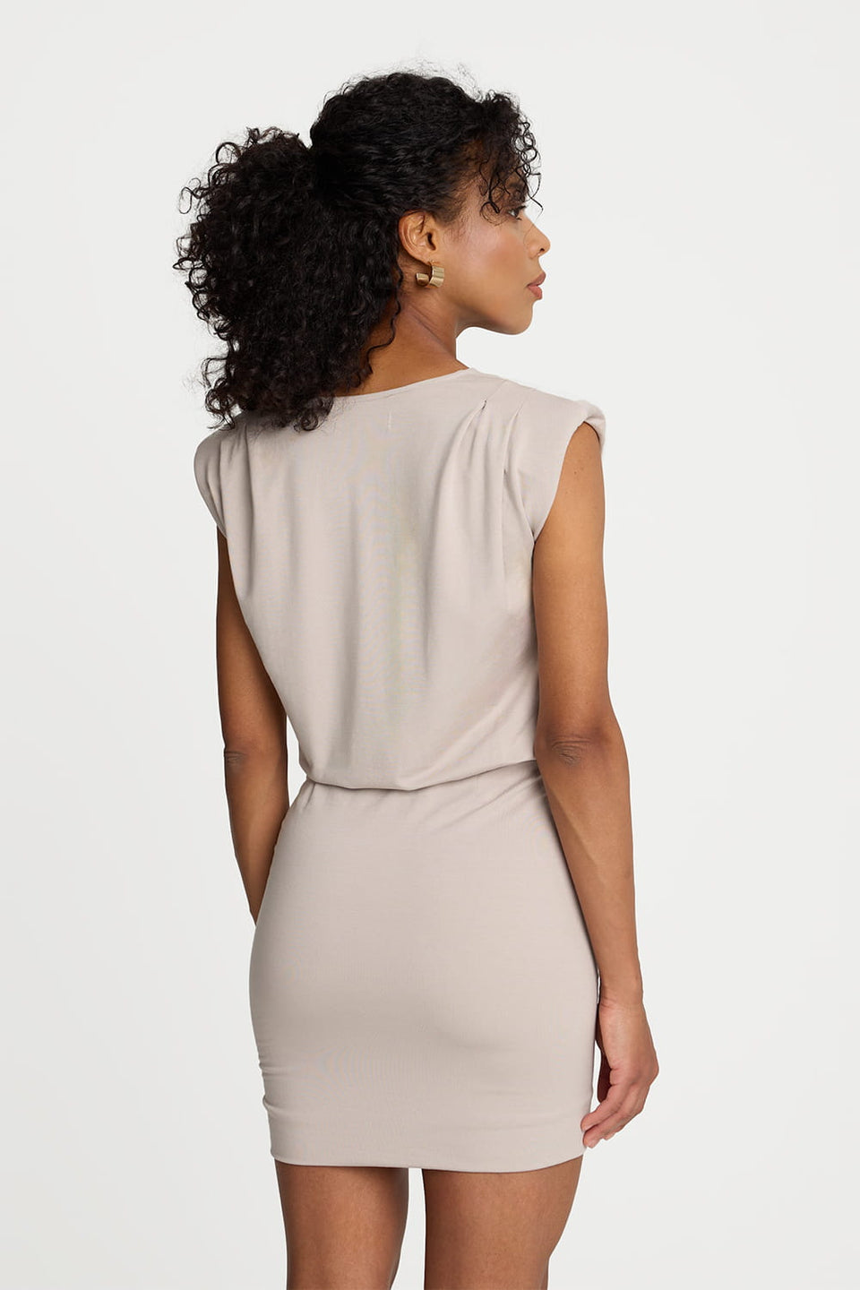Sukienka Miss Day&Night Taupe