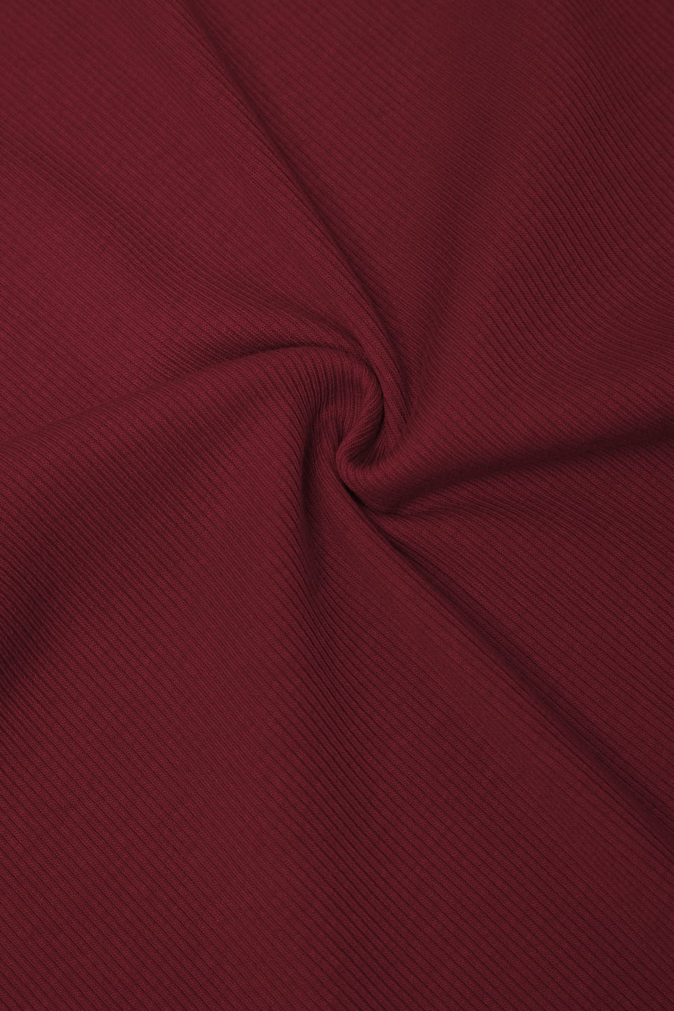 Miss Womanly Burgundy Long-Sleeved Top