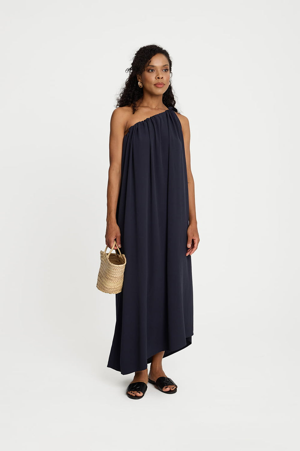 Miss Greece Navy Dress