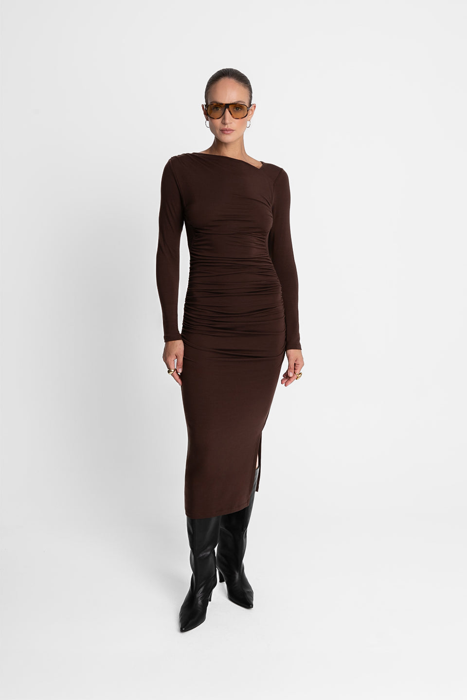 Sukienka Miss Rarefy Chocolate