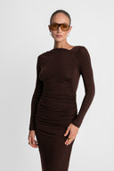 Sukienka Miss Rarefy Chocolate