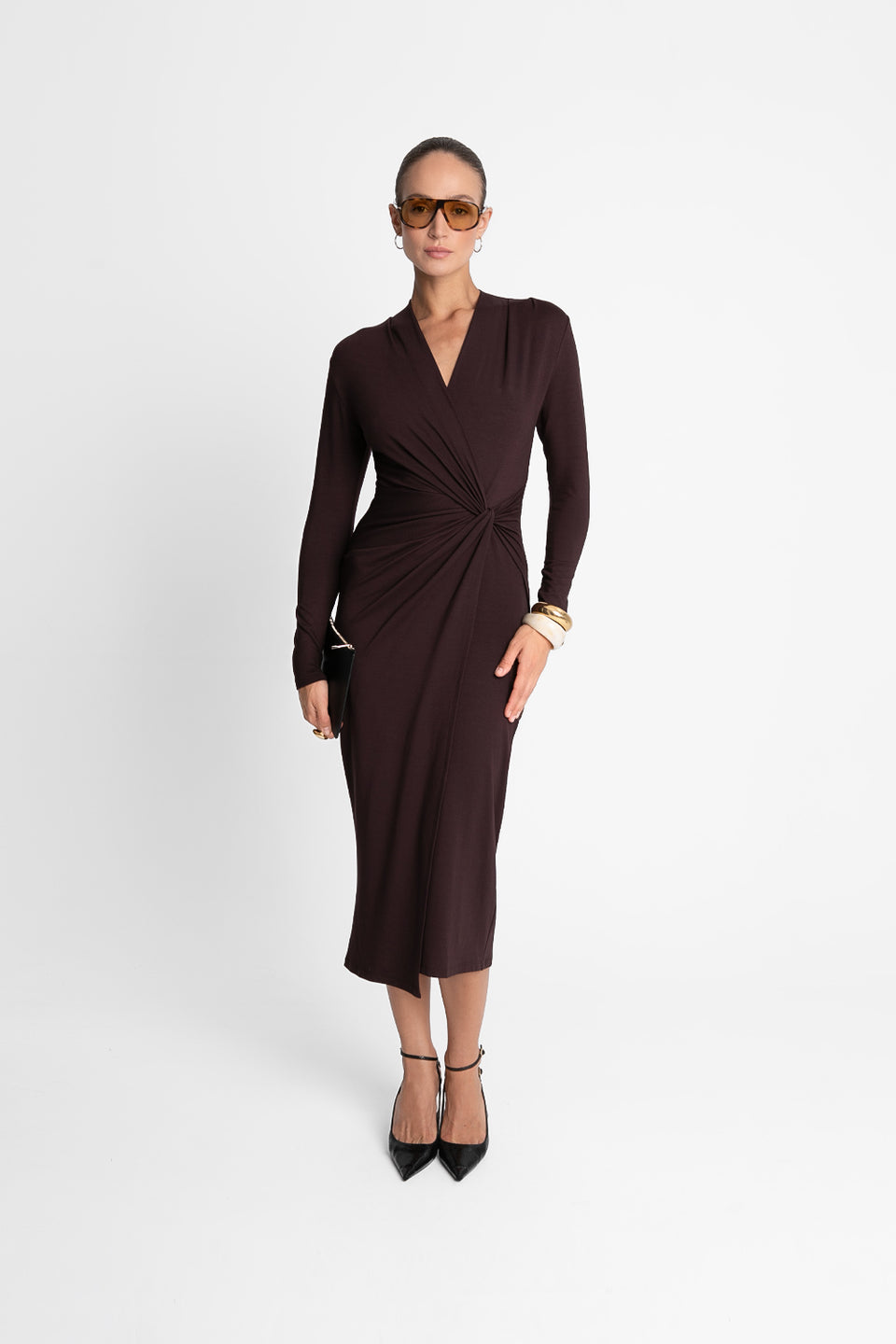 Sukienka Miss Ravish Dark Chocolate