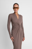 Sukienka Miss Ravish Mokka