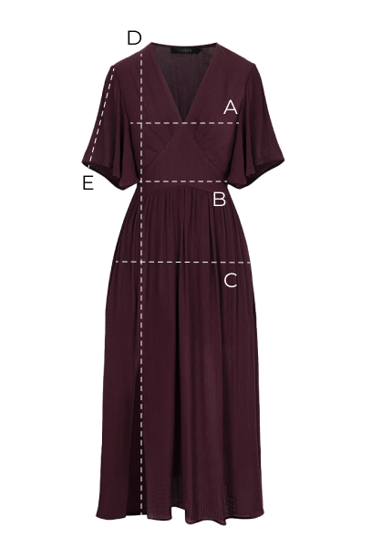 Sukienka Miss Scarlet Burgundy