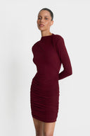 Sukienka Miss Sculpted Burgundy