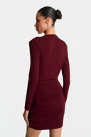 Sukienka Miss Sculpted Burgundy