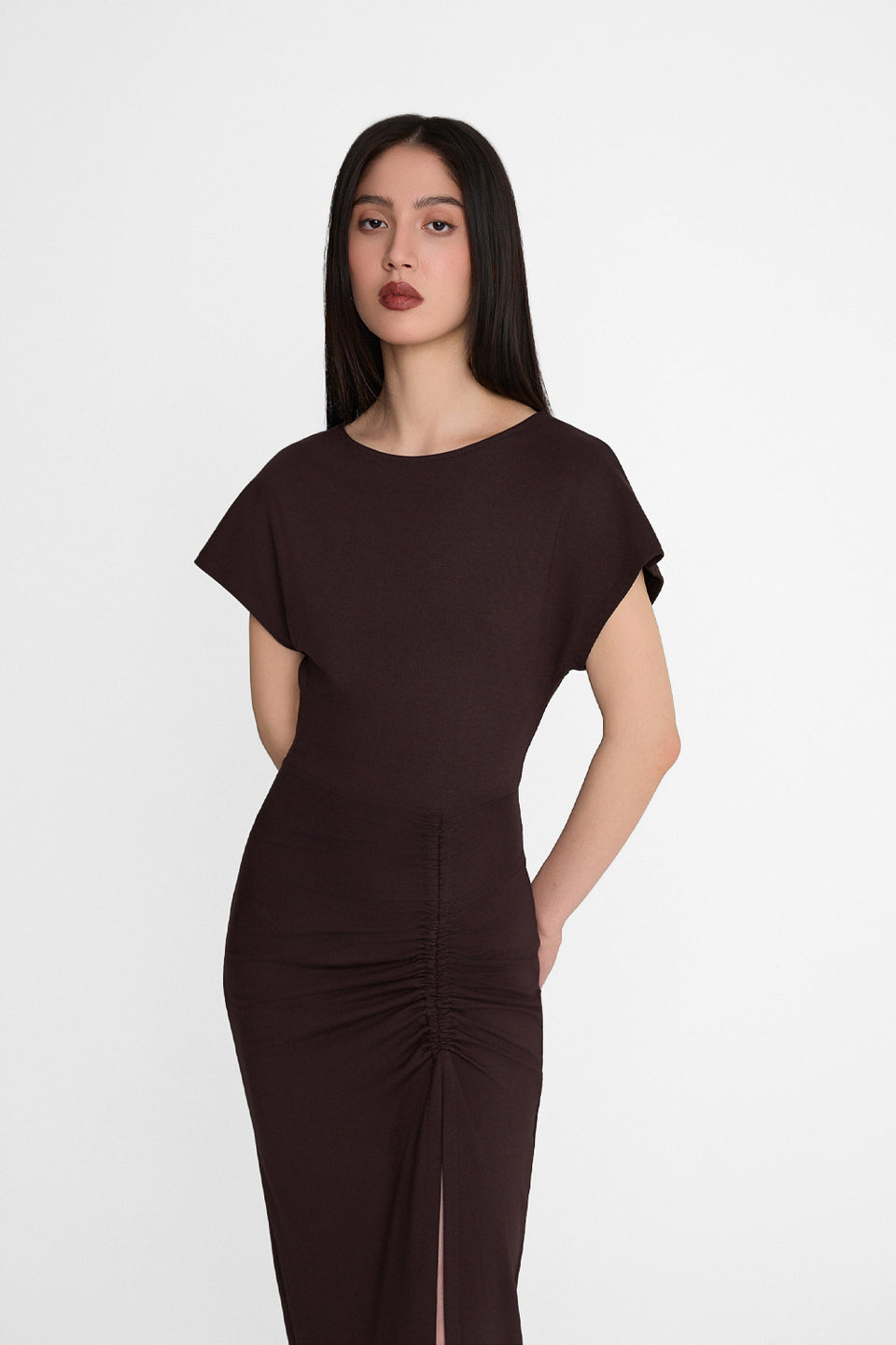 Miss Selene Dark Chocolate Dress