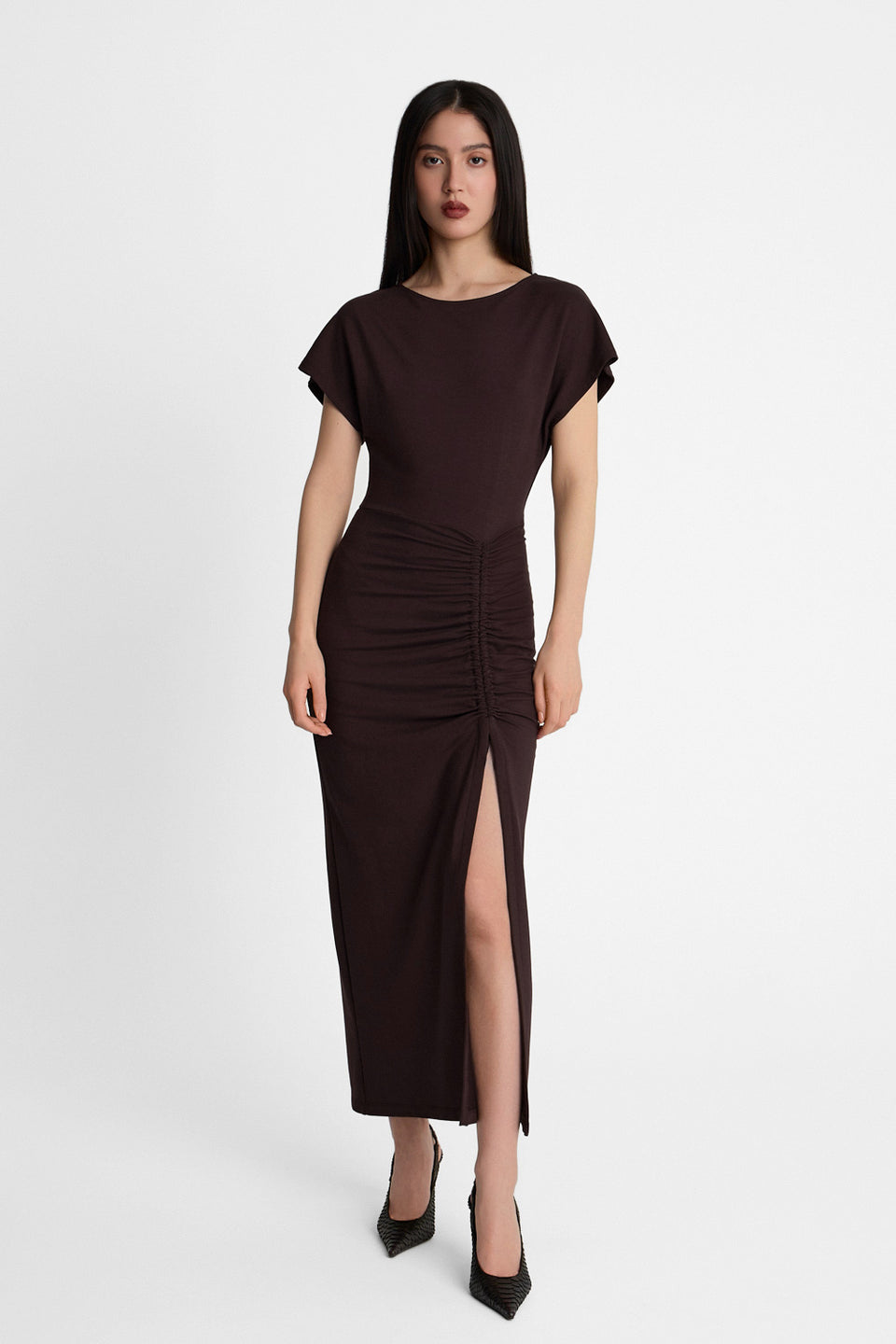 Miss Selene Dark Chocolate Dress