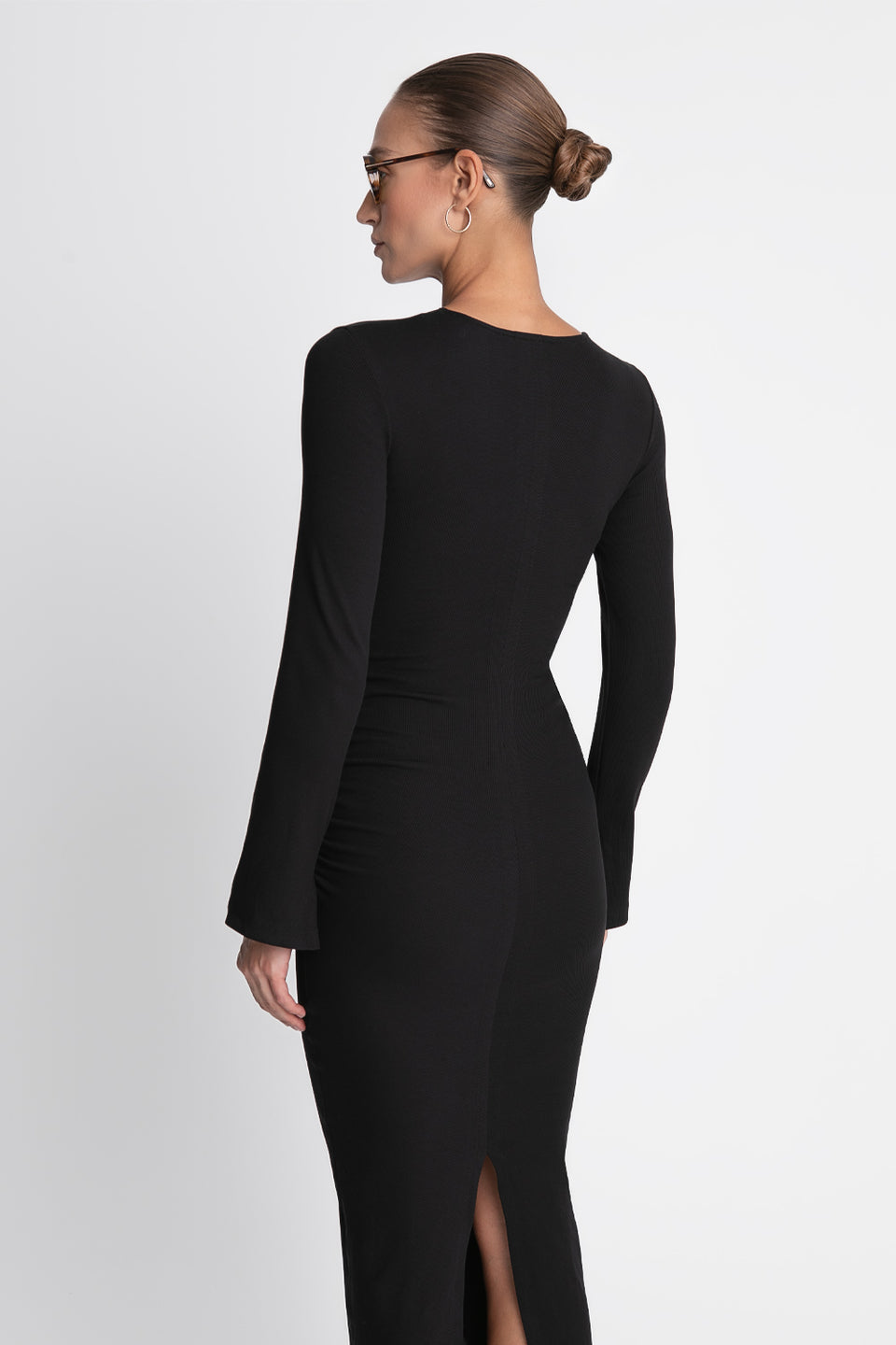 Miss Sleek Black Dress