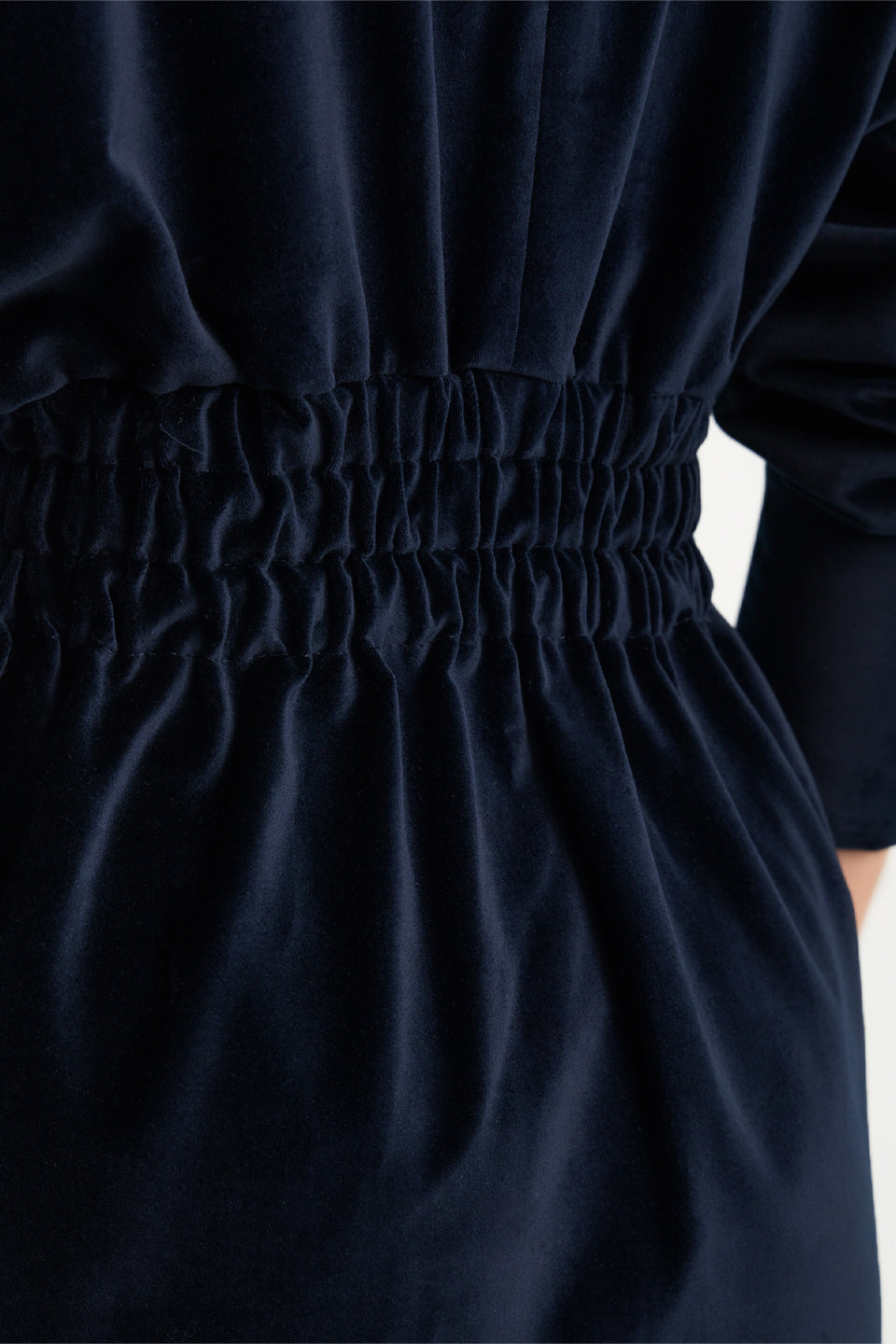Miss Velvet Navy Dress