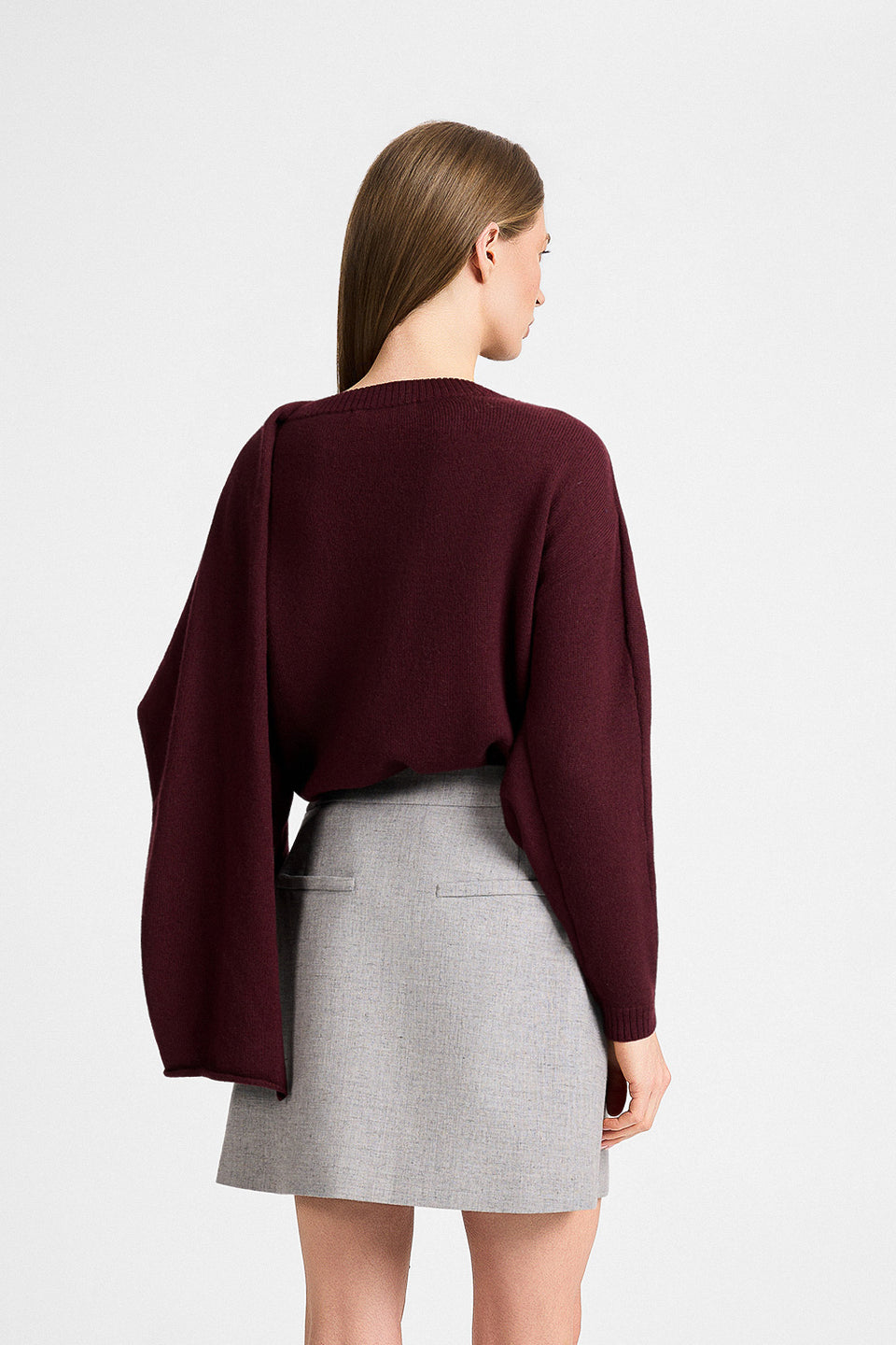 Miss Harmon Burgundy Sweater