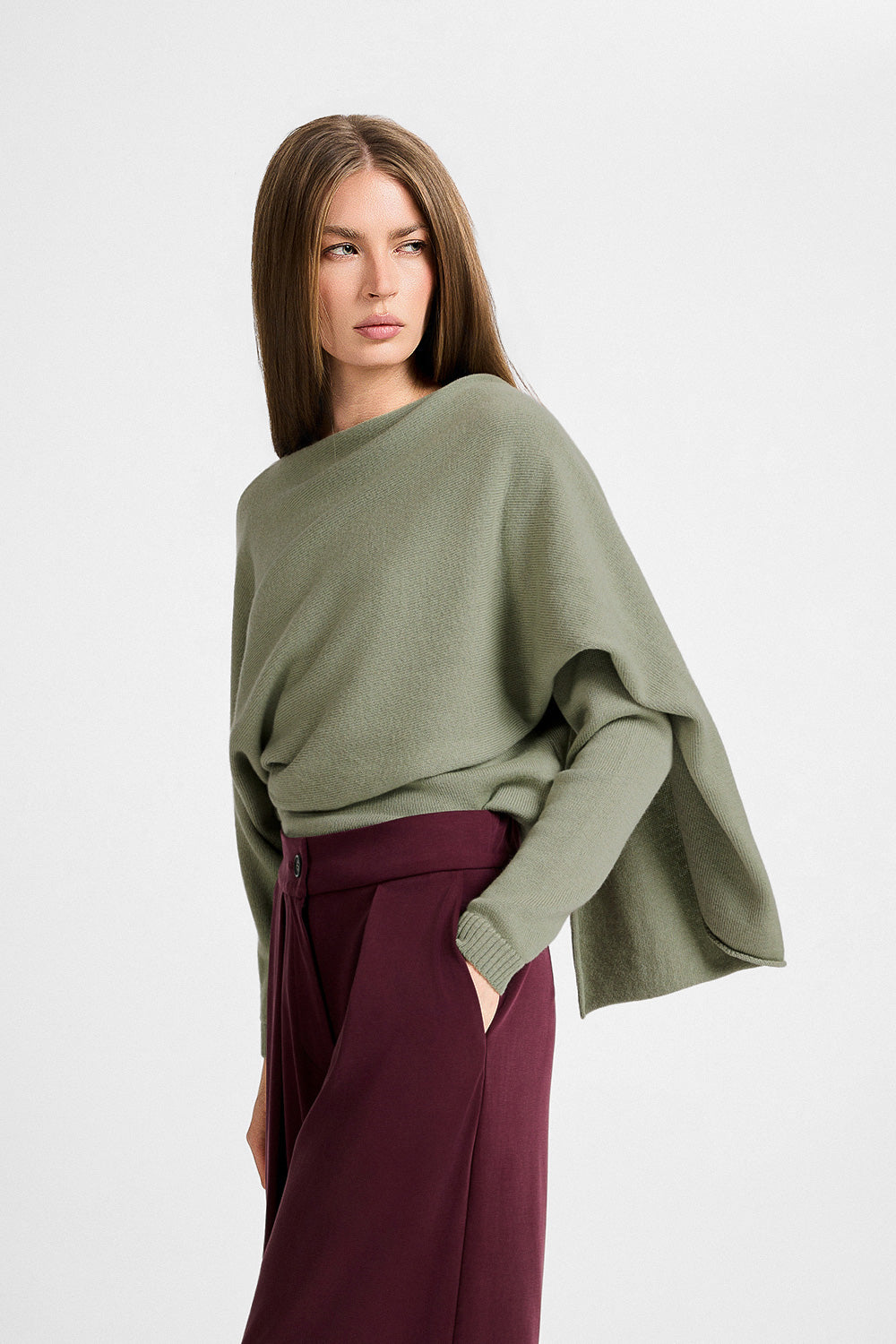 Sweter Miss Harmon Matcha