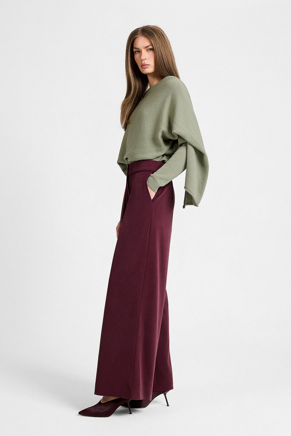 Sweter Miss Harmon Matcha