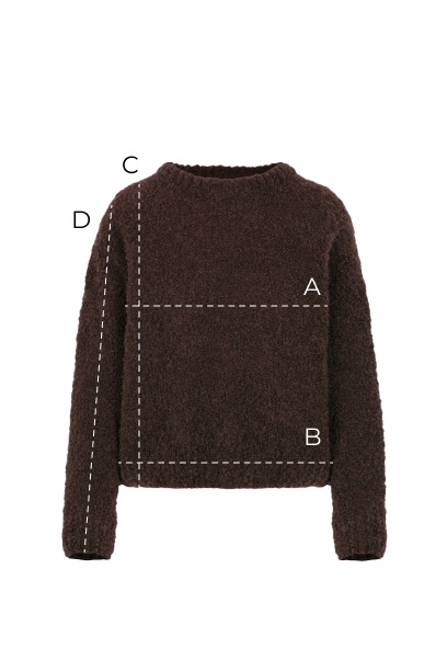 Sweter Miss Fluffy Chocolate