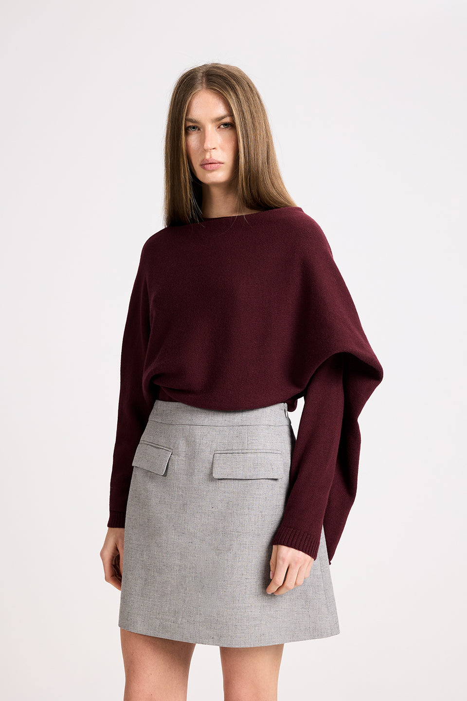 Sweter Miss Harmon Burgundy