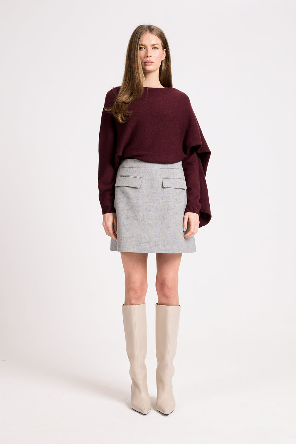 Sweter Miss Harmon Burgundy
