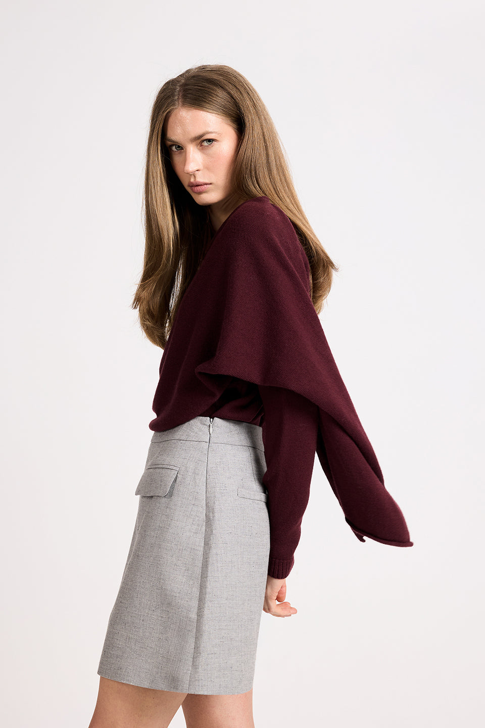Sweter Miss Harmon Burgundy