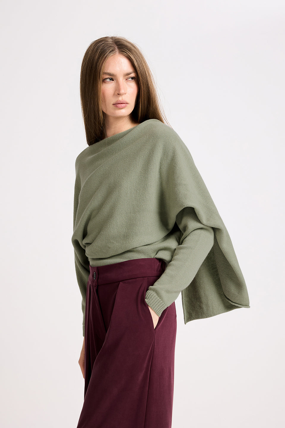 Sweter Miss Harmon Matcha