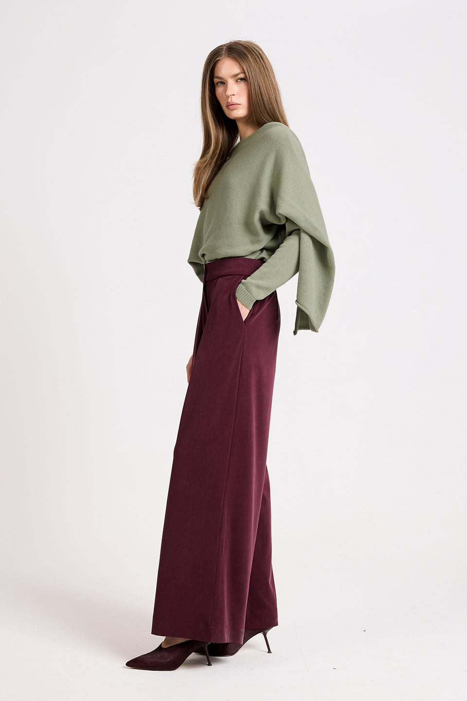 Sweter Miss Harmon Matcha