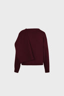 Miss Harmon Pullover in Burgundy