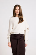 Miss Harmon Off White Sweater