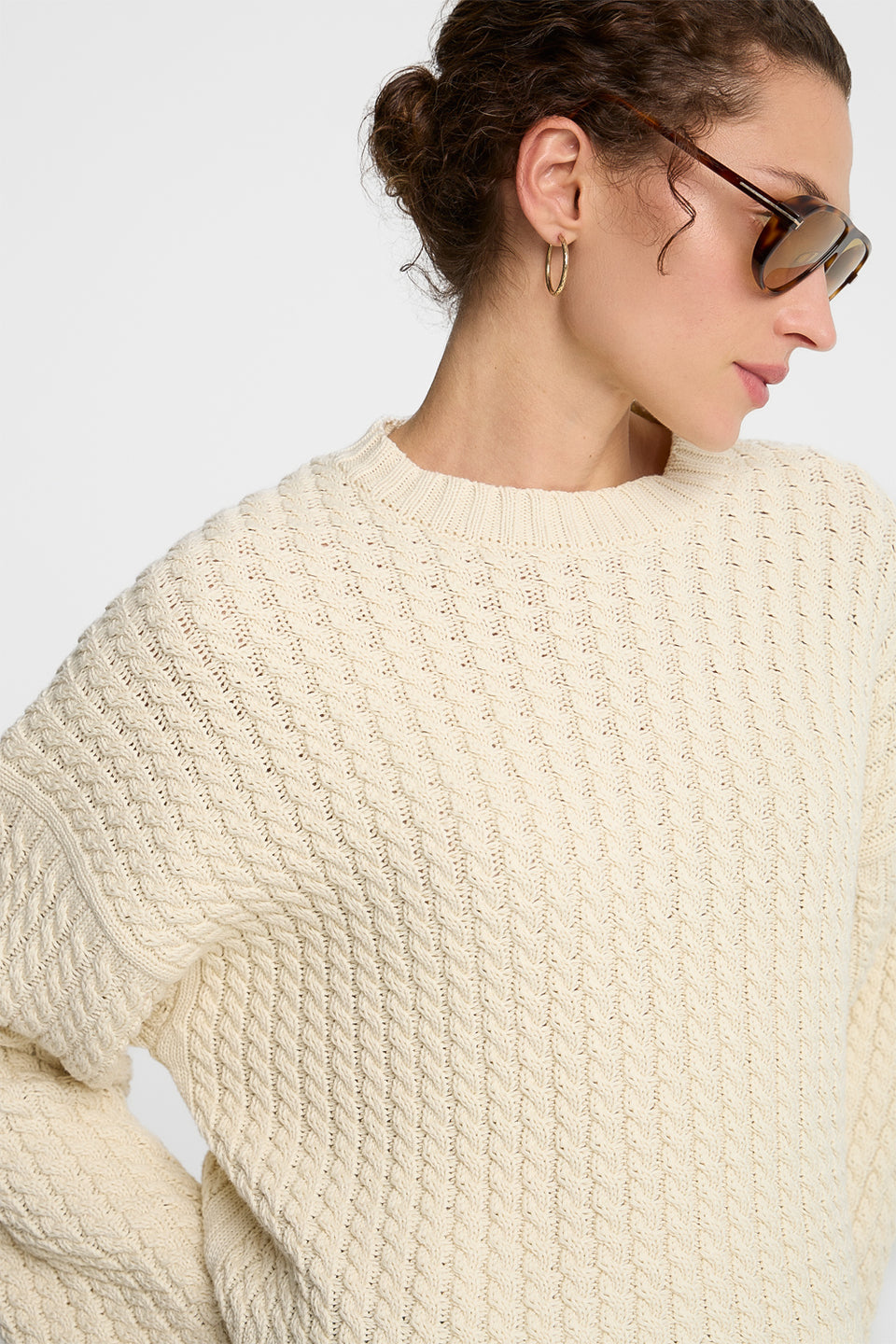 Miss Ivy Creme Jumper