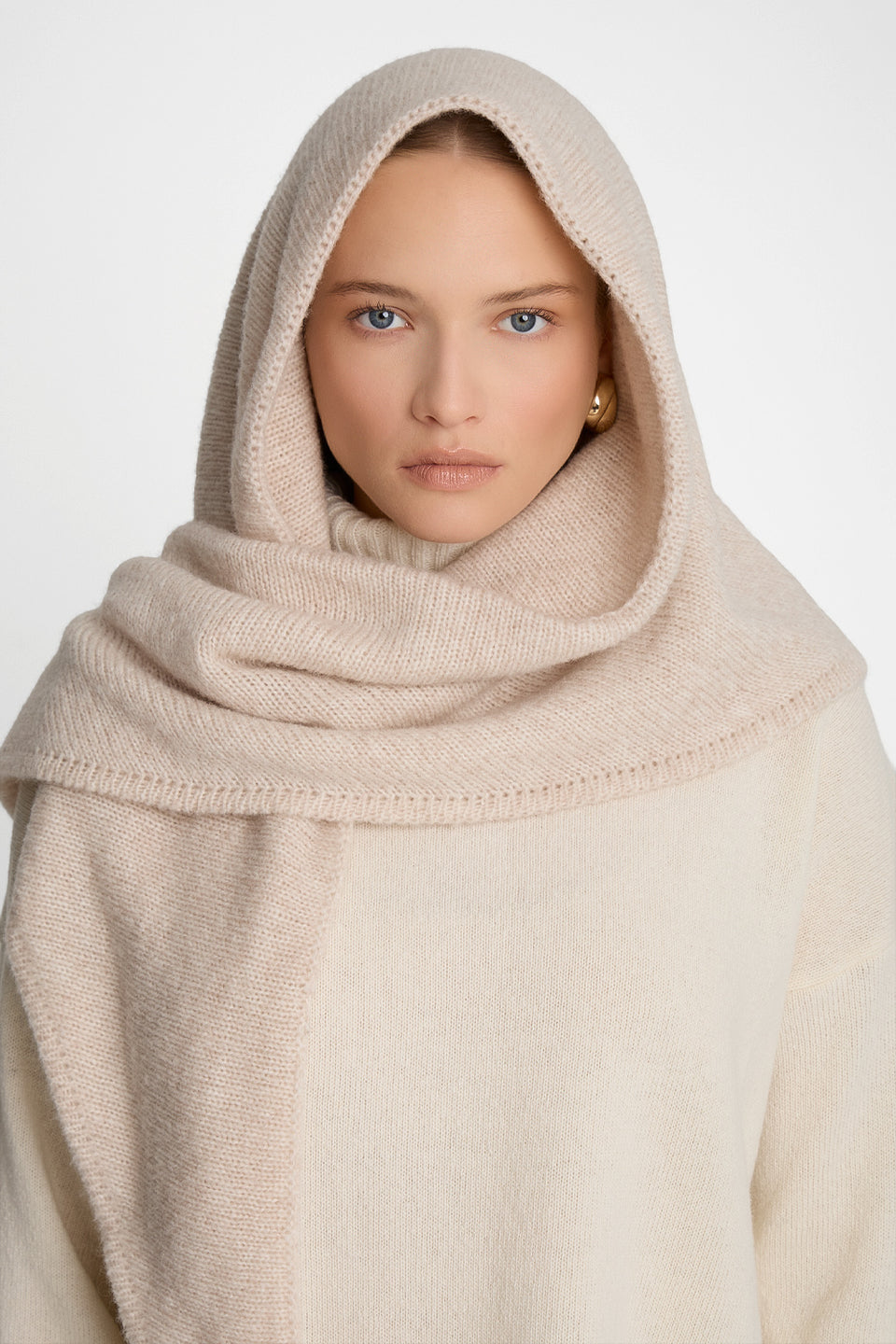 Miss Polite Vanilla Scarf