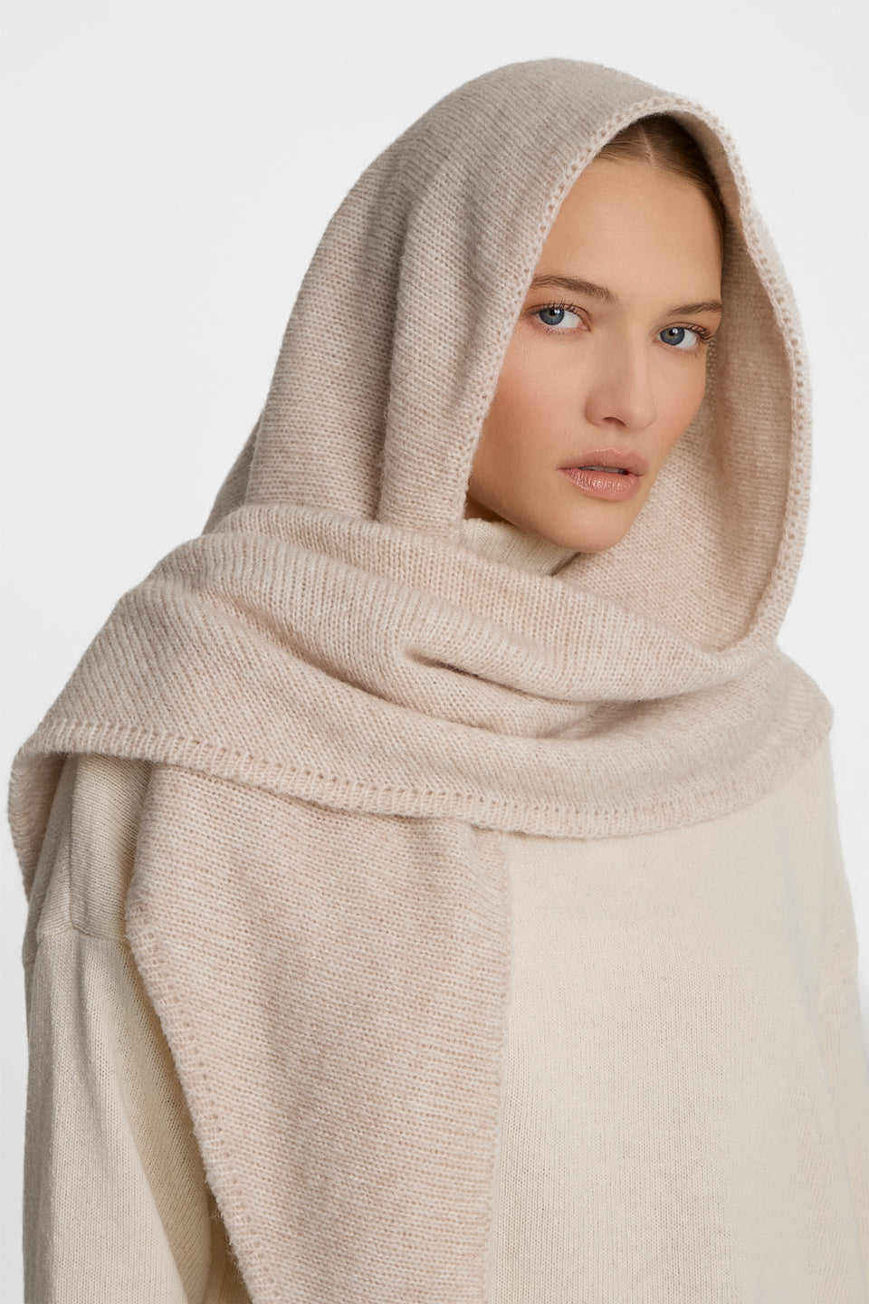 Miss Polite Vanilla Scarf