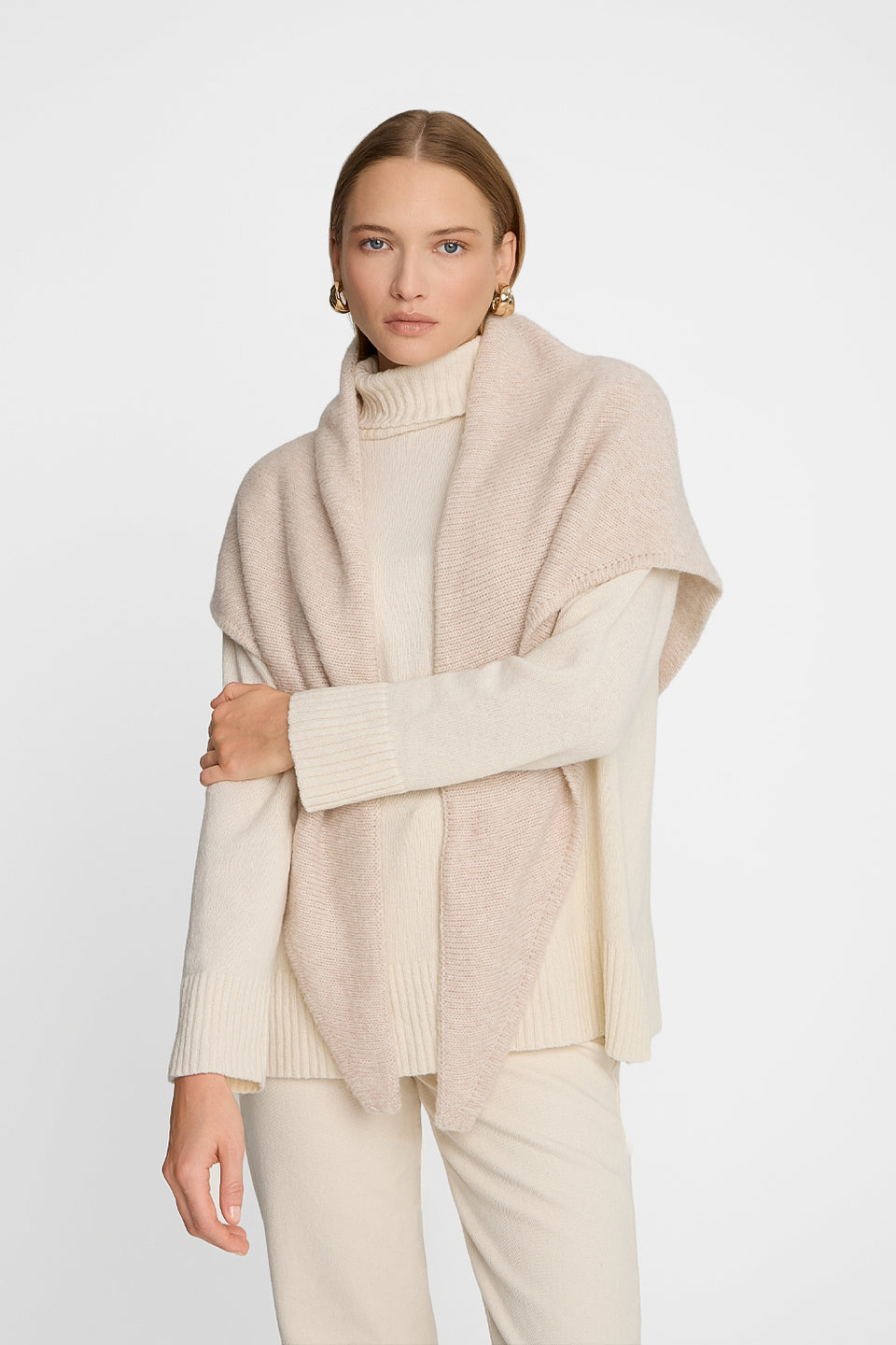 Miss Polite Vanilla Scarf