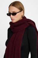 Szalik Miss Snug Burgundy