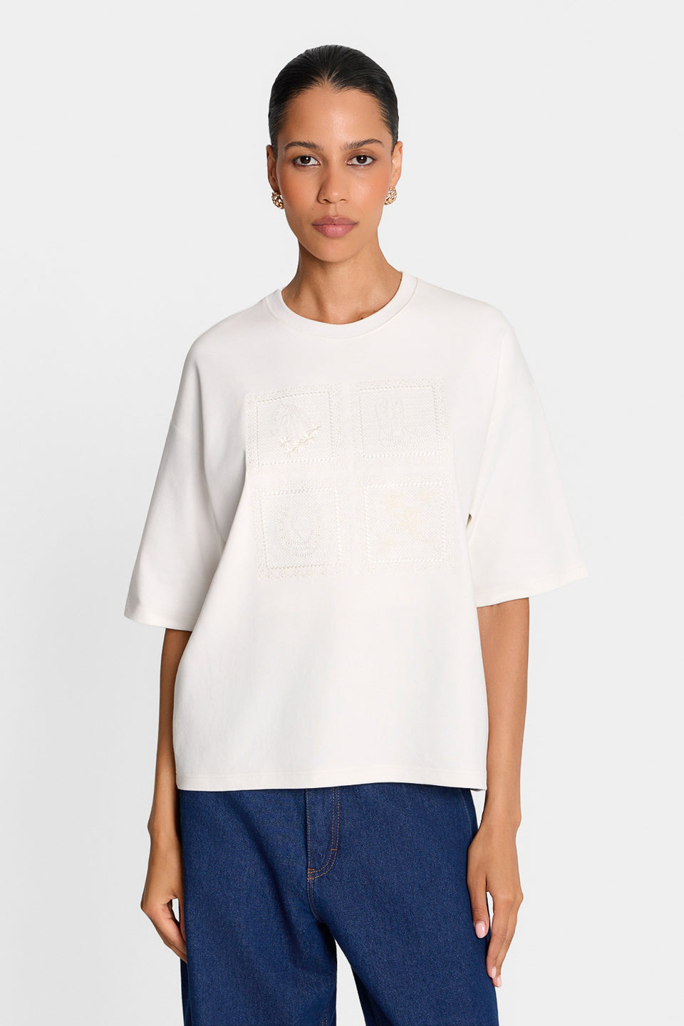 Miss Rustic Off-White T-shirt