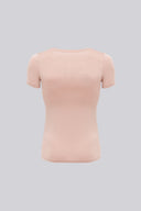 T-shirt Mr Invisible V-neck Cappuccino