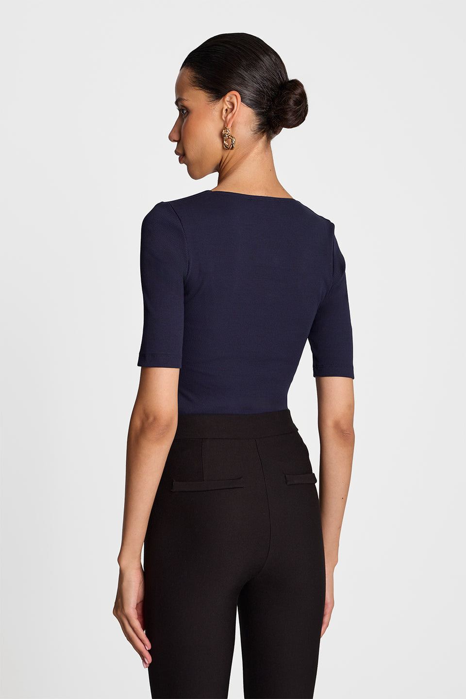 T-shirt Miss Caro Navy