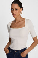 Miss Caro Off-White T-shirt