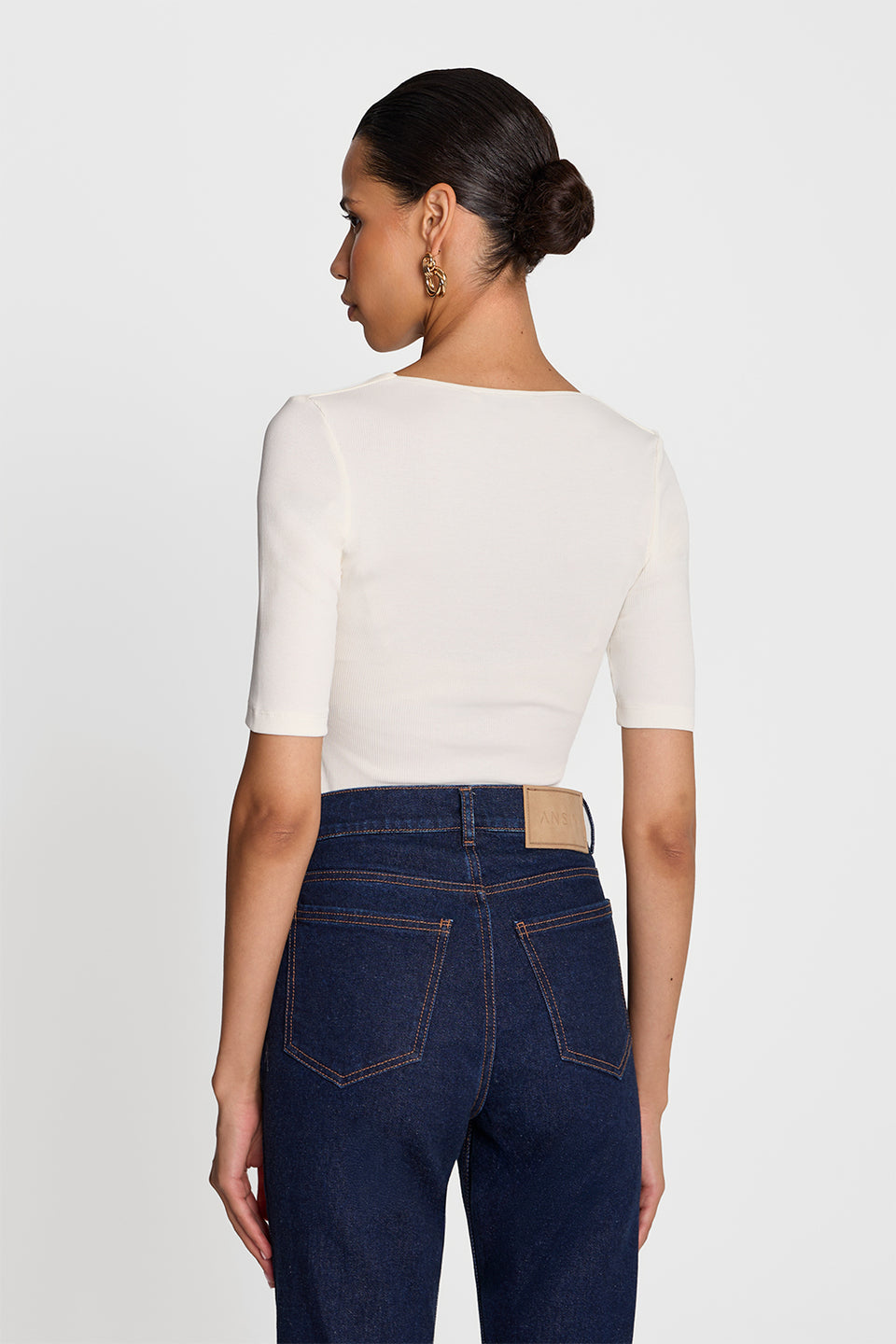 T-shirt Miss Caro Off White
